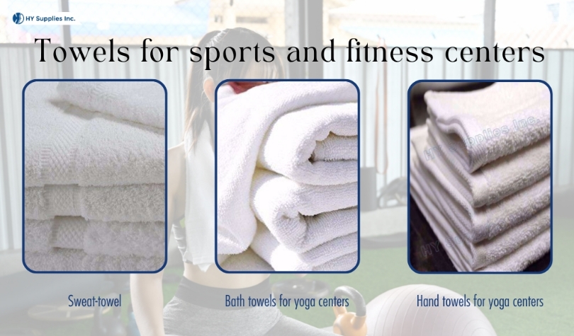 5 things to think about while selecting towels for sports and fitness centers?